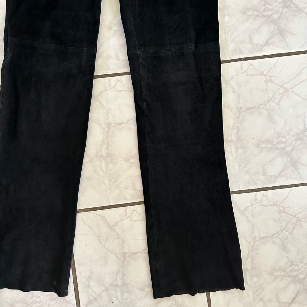 Yansi fugel black suede pants - Picture 2 of 12